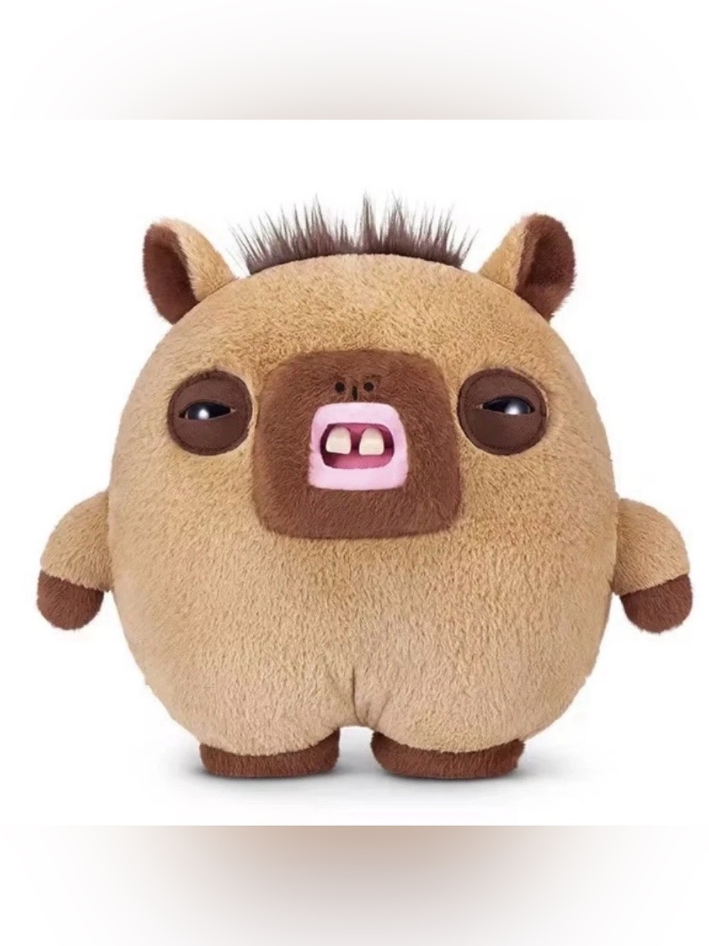 Fuggler Chunky Fuggs 15" Capybara Plush Cap'n Blathering Barry Funny Ugly NWT